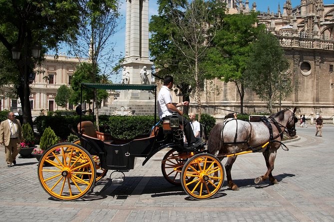Private Horse Carriage Ride and Walking Tour of Seville - Common questions