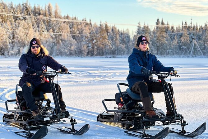 PRIVATE Northern Light Adventure by VIP Car and Snow Scooters - Arctic Wilderness Adventure