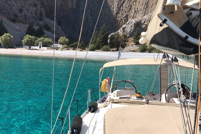 Private Sailing Trip to Kallithea Thermes Bay and Antony Quinn Bay. - Additional Information