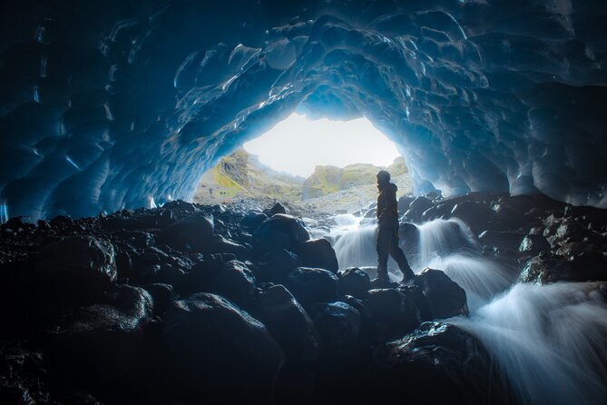 Private Summer Ice Cave & Ice Climbing - 15 Shot Photo Package - Start Time Information