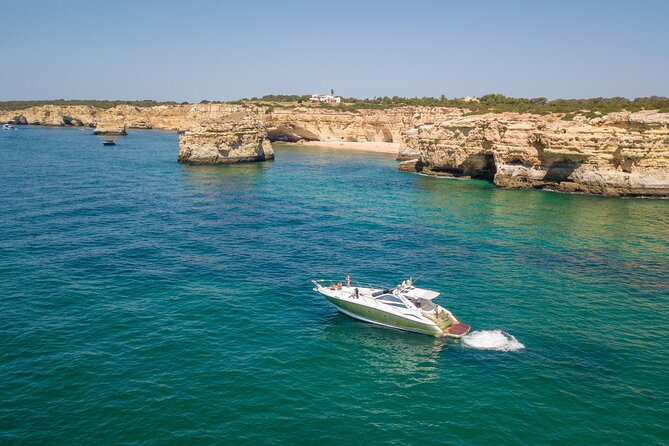 Private Sunset Yacht 2h Cruise From Albufeira Marina - Enjoy Commentary and Customize Itinerary