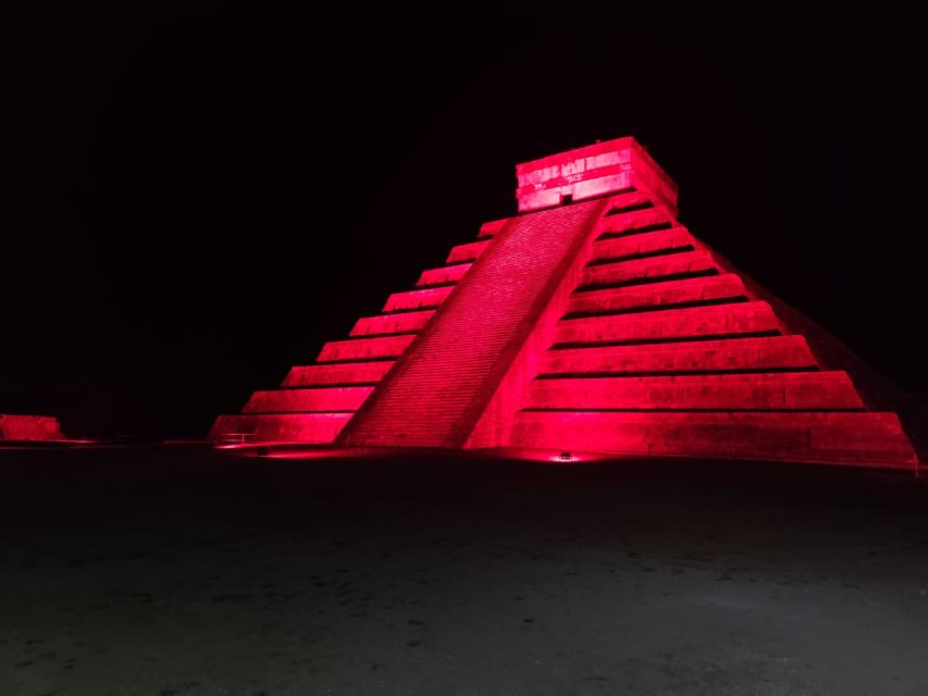 Private Tour: Chichen Itza at Night, Cave Adventure & Dinner - Experience Description and Highlights