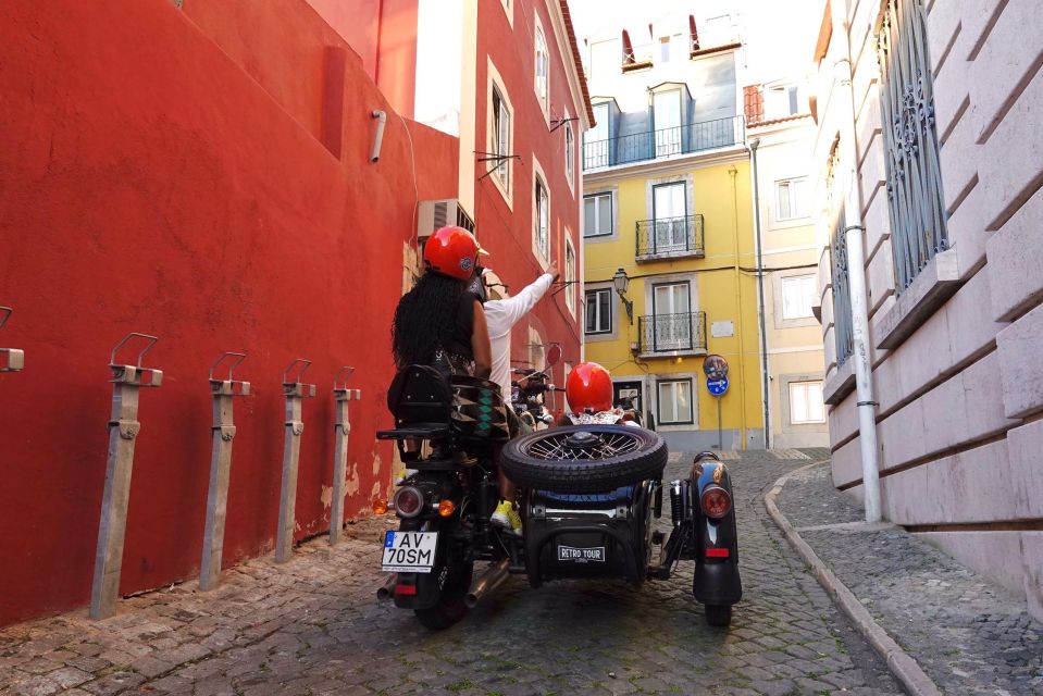 Private Visit to Lisbon, Street-Art and Side-Car Vintage - Artistic Elements and Vibrant Neighborhoods