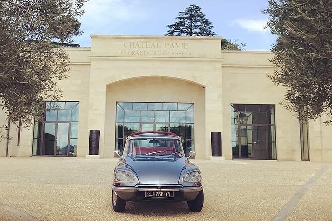 Private Wine Trip to Saint-Emilion Aboard Vintage French Presidential Car - Wine Tasting Experience Details