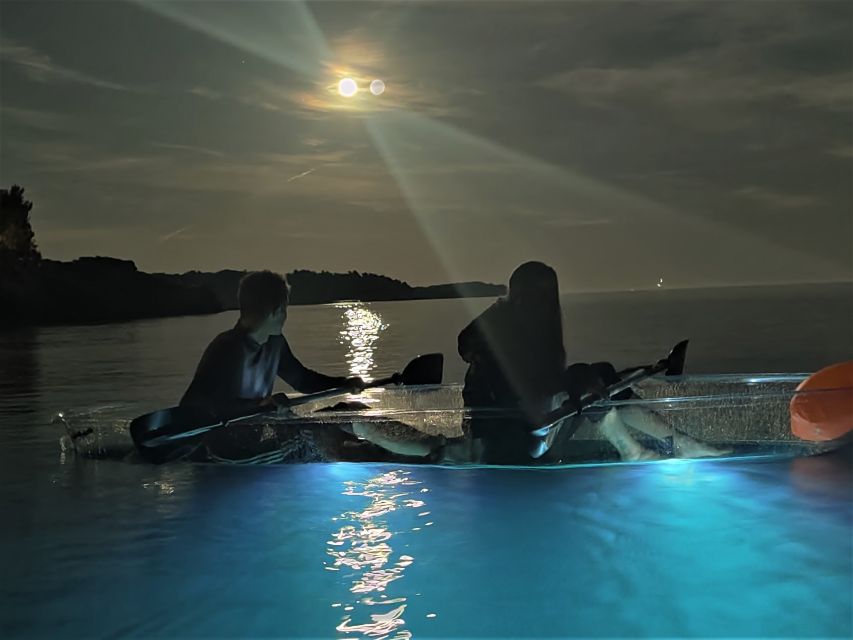 Pula: Clear Kayak Cave and Islands Guided Tour at Night - Important Information and Recommendations