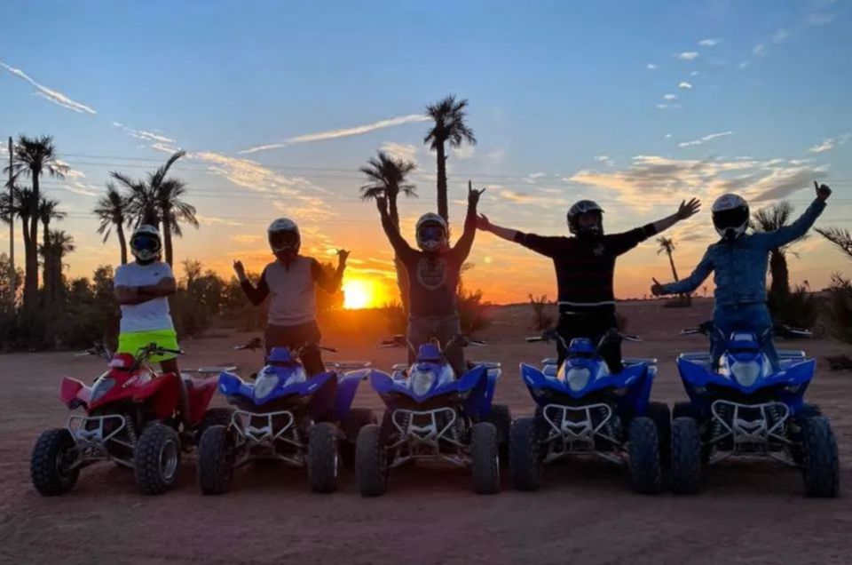 Quad Biking Sunset in Marrakech With Moroccan Tea - Directions for Quad Biking Experience