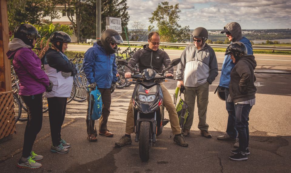 Quebec City : Scooter Guided Tour, Île Dorléans Agrotourism - Inclusions