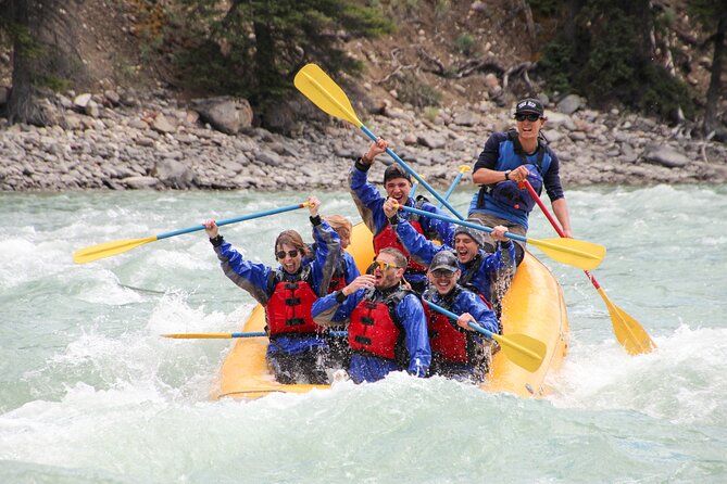 Rafting on Athabasca River Mile 5 in Jasper - Viator Services and Information