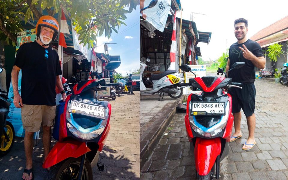 Rental Scooter or Motorbike In Bali Free Local Sim Card - Pricing and Availability Details