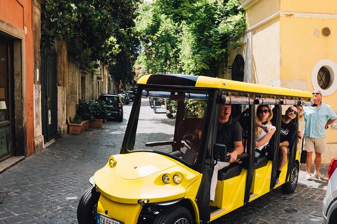 Rome Private 4 Hour Golf Cart Tour With Pick-Up and Drop-Off - Reviews, Ratings, and Support