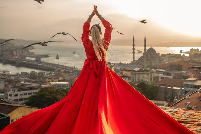 Rooftop Flying Dress Photo Shoot in Istanbul - Reviews and Pricing