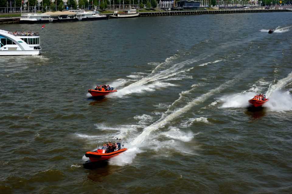 Rotterdam: RIB Speedboat Sightseeing Cruise - Learn About the Citys Skyline