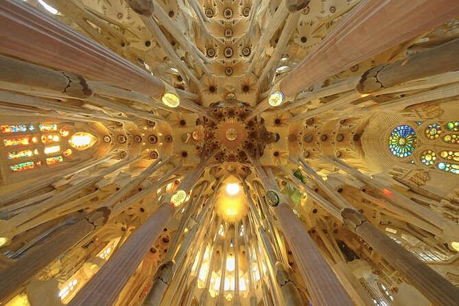 Sagrada Familia in Barcelona - Background