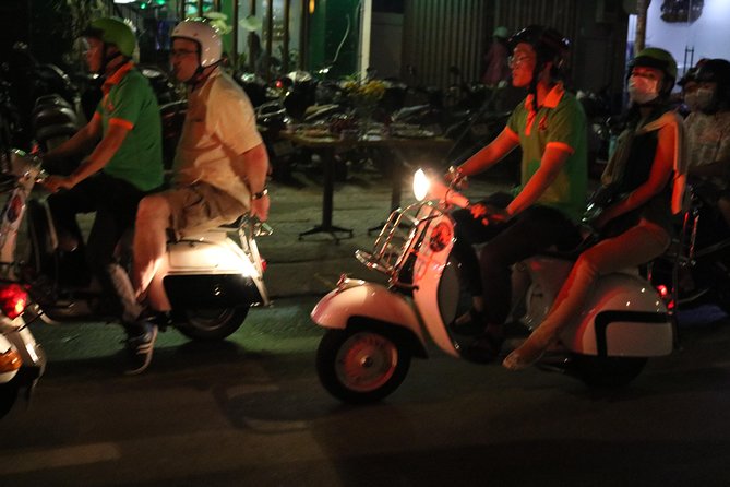 Saigon After Dark Vespa Street Food Tour Live Music 4 Hours - Common questions