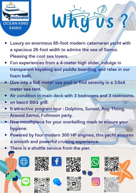 Samui Dolphins Tour by Catamaran Yacht - Arrival Details
