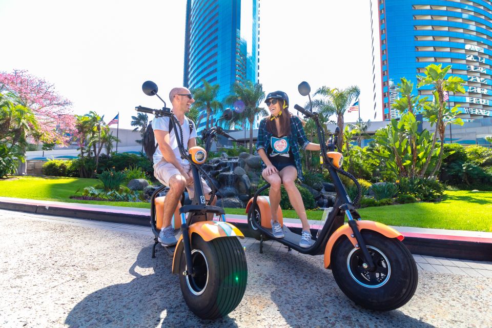 San Diego: Downtown and Gaslamp Loop Scooter Tour - Scooter Return and Time Limit