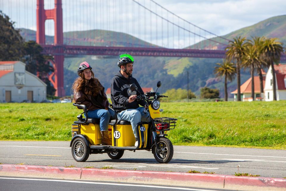 San Francisco: Electric Scooter Rental With GPS Storytelling - Full Tour Description