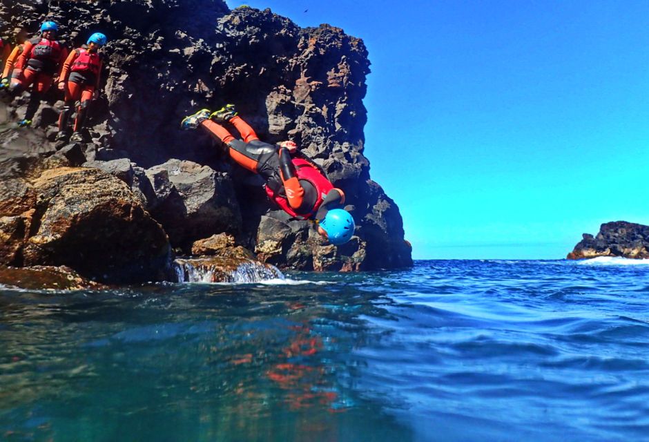 São Miguel: Coasteering Experience in Caloura - Common questions