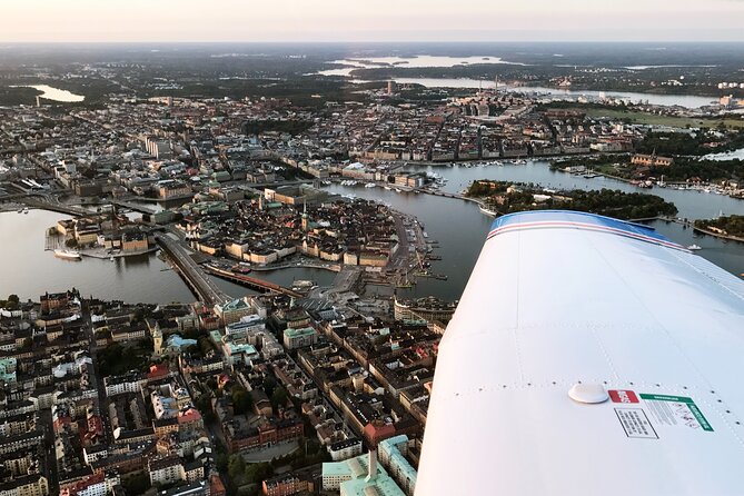 Scenic Flight Tour Over Stockholm - In-Flight Experience