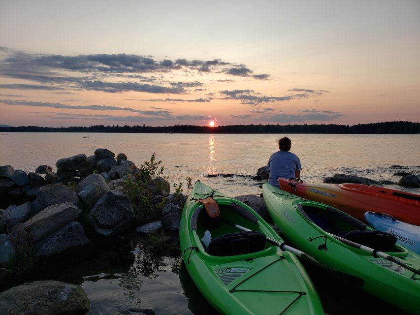Sebago Lake Guided Sunset Tour by Kayak - Adventure Description and Sunset View