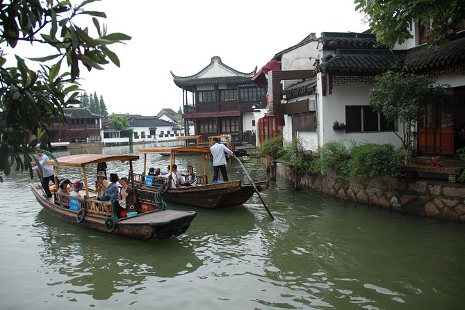Shanghai City Highlights and Zhujiajiao Water Town Self-Guide Private Day Trip - Common questions
