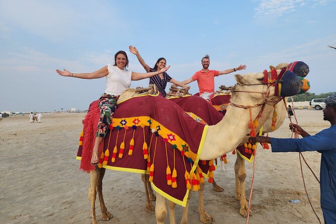 Shared Desert Safari Camel Ride Sandboarding and Inland Sea - Transportation and Pickup Details