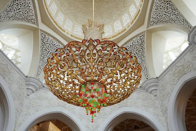 Sheikh Zayed Grand Mosque With Ferrari World From Dubai - Ticket Information