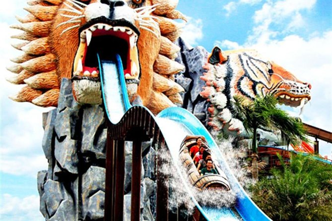 Siam Water Park Bangkok Thailand Ticket With Theme Park And Round Trip ...