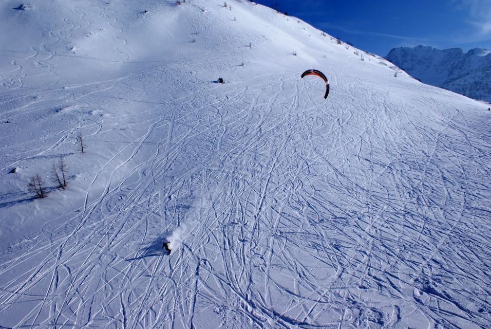 Snowkiting School on the Simplon Pass - Equipment Information