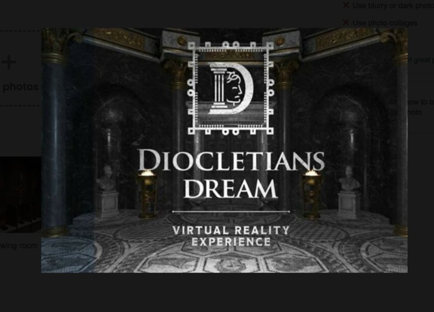 Split: Diocletian's Palace Virtual Reality Experience - Customer Reviews