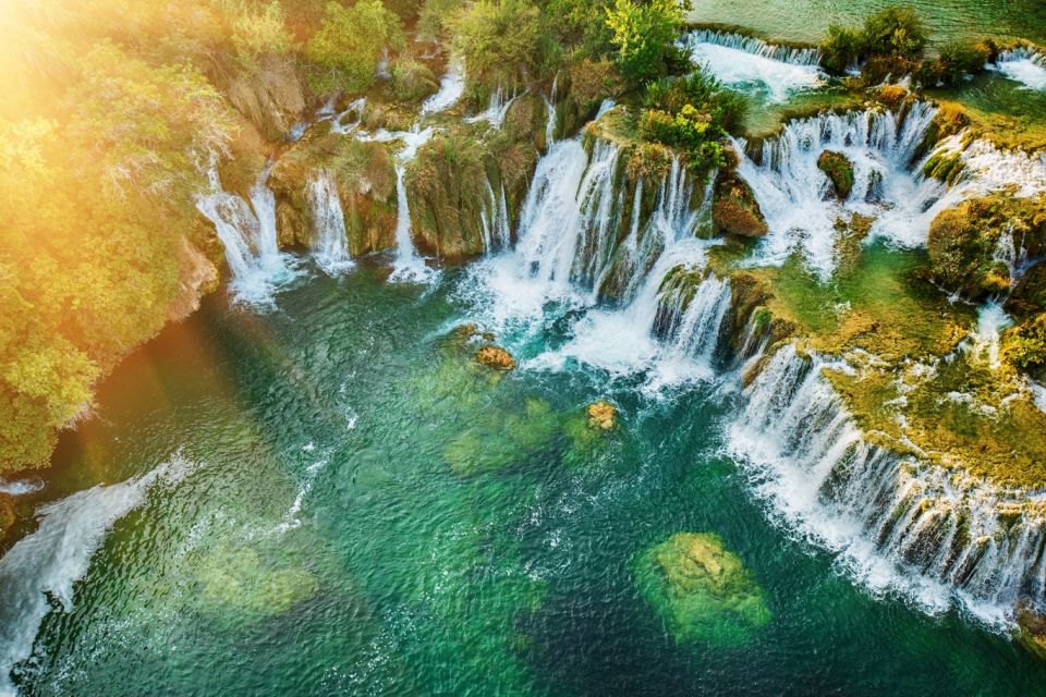 Split: Krka Waterfalls Trip With Boat Cruise and Swimming - Itinerary Overview