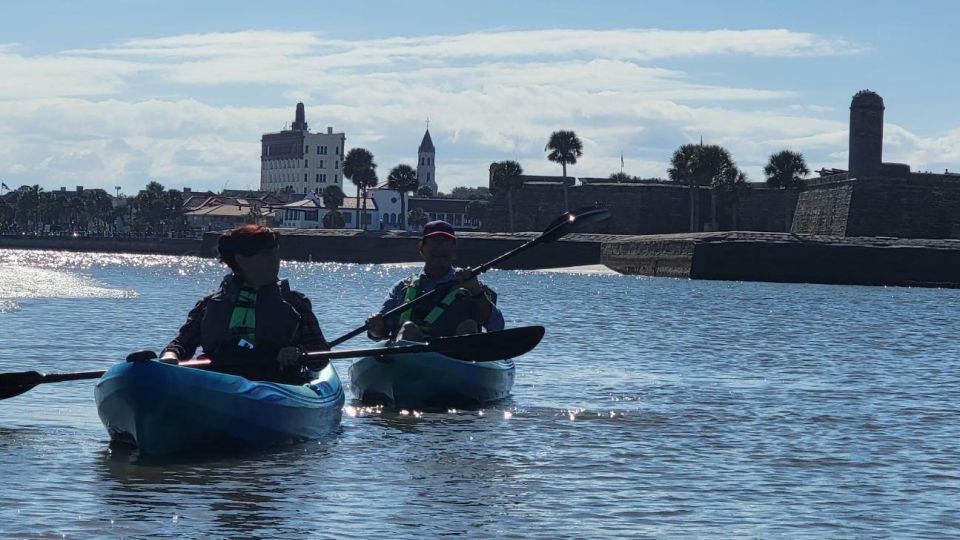 St. Augustine Downtown Bayfront: Kayak History Tour - Guided Tour Experience