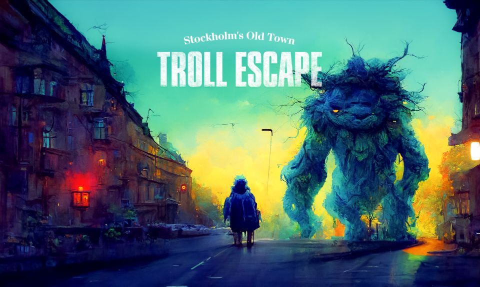 Stockholm Old Town Outdoor Escape Game: Troll Escape - Booking Information
