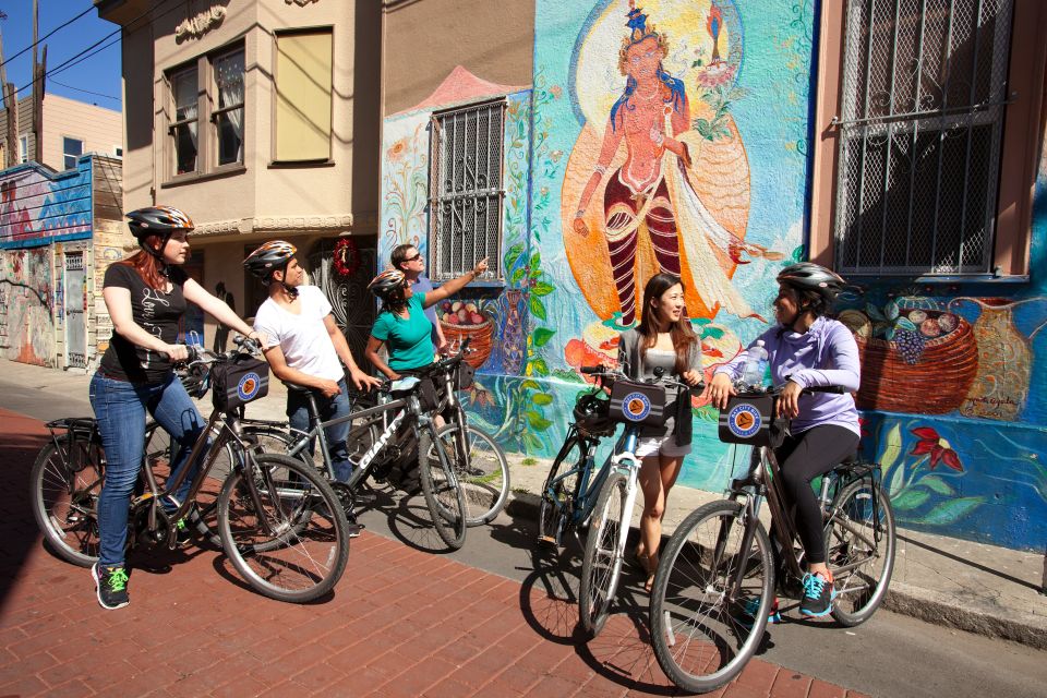 Streets of San Francisco Electric Bike Tour - Visit 8 Unique Districts