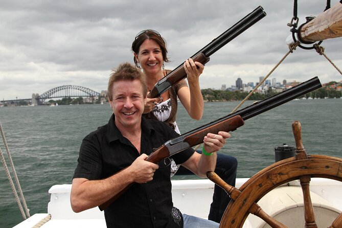 Sydney Harbour Tall Ship Laser Clay Shooting With Mast Climb - Location