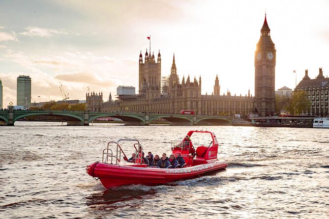 Thames Rockets Sunset London Speedboat Experience - Cancellation Policy Information