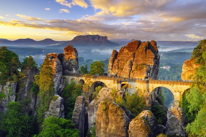 The Best Of Saxon Switzerland From Prague: Bastei Bridge & Dresden City - Map and Directions