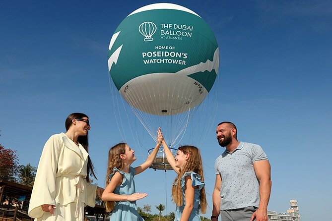 The Dubai Balloon at Atlantis Tickets With Options - Medical Fitness Requirement