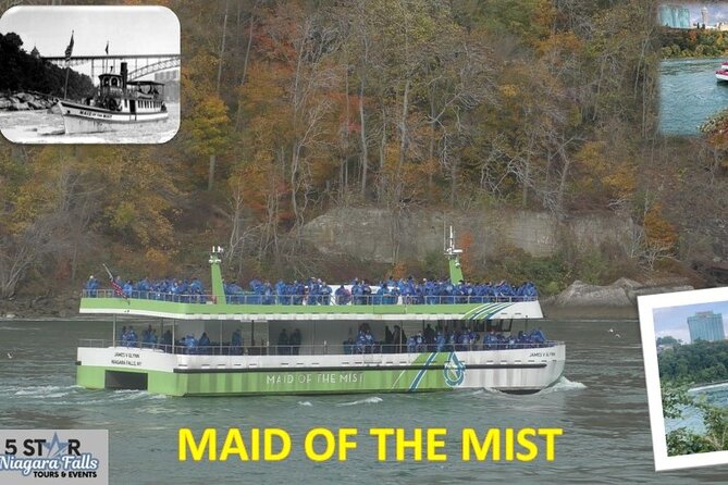 The Iconic Boat Ride- Maid of the Mist Ticket- Best Selling Tour! Get Tickets - Traveler Reviews
