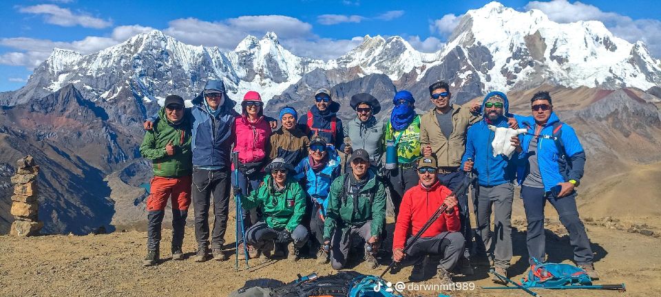 Trekking Cordillera Huayhuash: 10 Days and 9 Nights - Inclusions in the Trekking Package