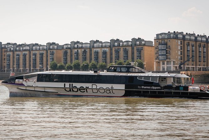 Uber Boat by Thames Clippers River Roamer: Hop On Hop Off Pass - Pier Locations