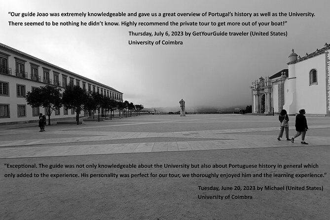 University of Coimbra - More Complete and Private Visit, Ticket Included - Directions for Visiting