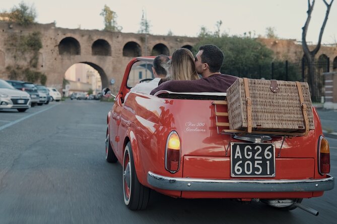 Vintage Fiat 500 Cabriolet: Private Tour to Romes Highlight - Safety and Requirements