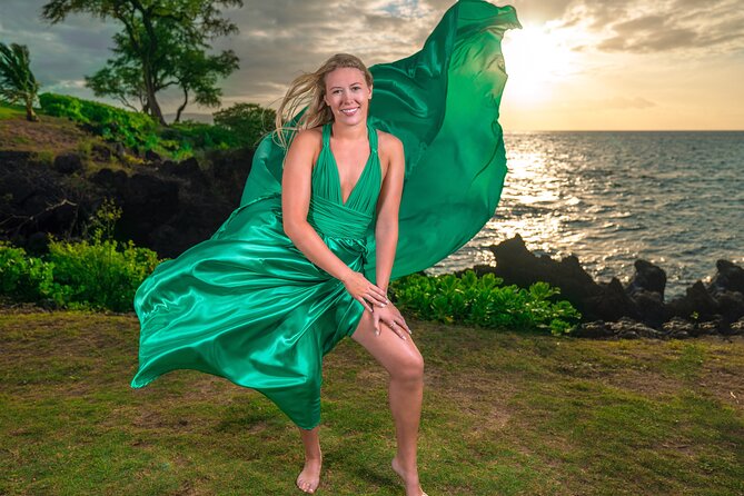 Wailea Beach Private Maui Flying Dress Photoshoot Experience - Meeting and Pickup Details