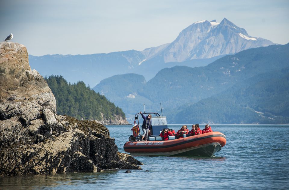 West Vancouver: Howe Sound and Bowen Speedboat Tour - Reservation Details