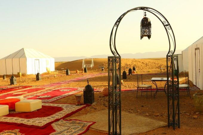 Zagora: Overnight in Luxury Desert Camp With Camel Ride, - Witness Stunning Desert Sunset and Sunrise