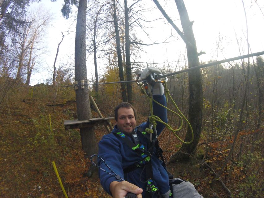 Zipline Over the Sava River - Participant Selection and Details