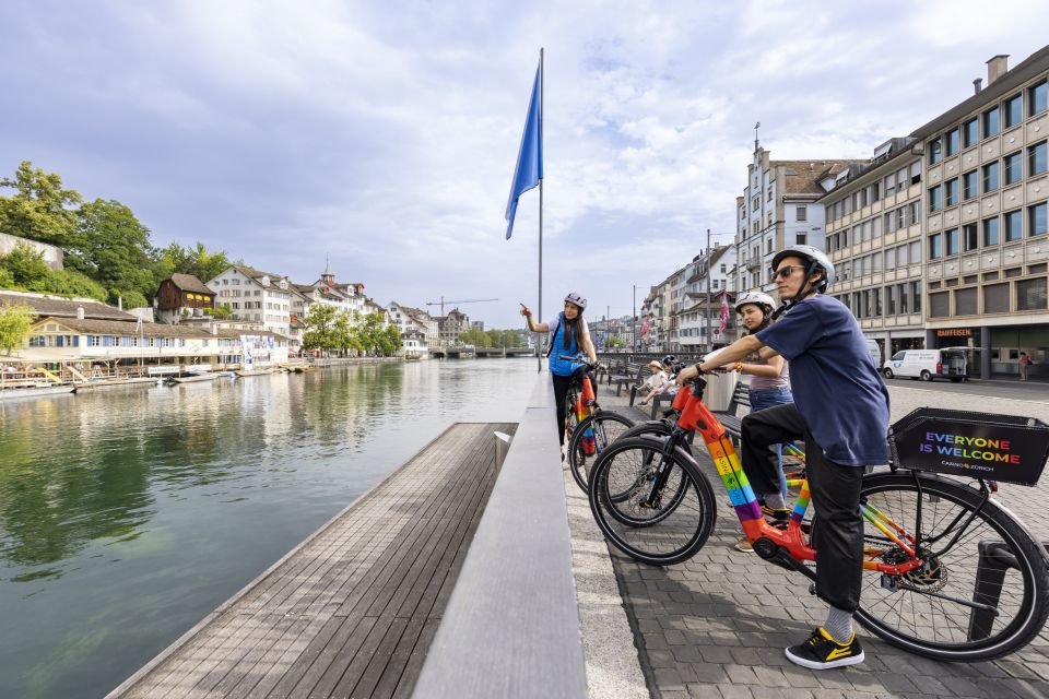 Zurich: E-Bike City Tour - Directions