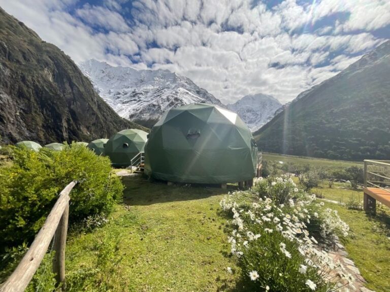 5-Day Salkantay Trek to Machupicchu Sky Lodge Dome