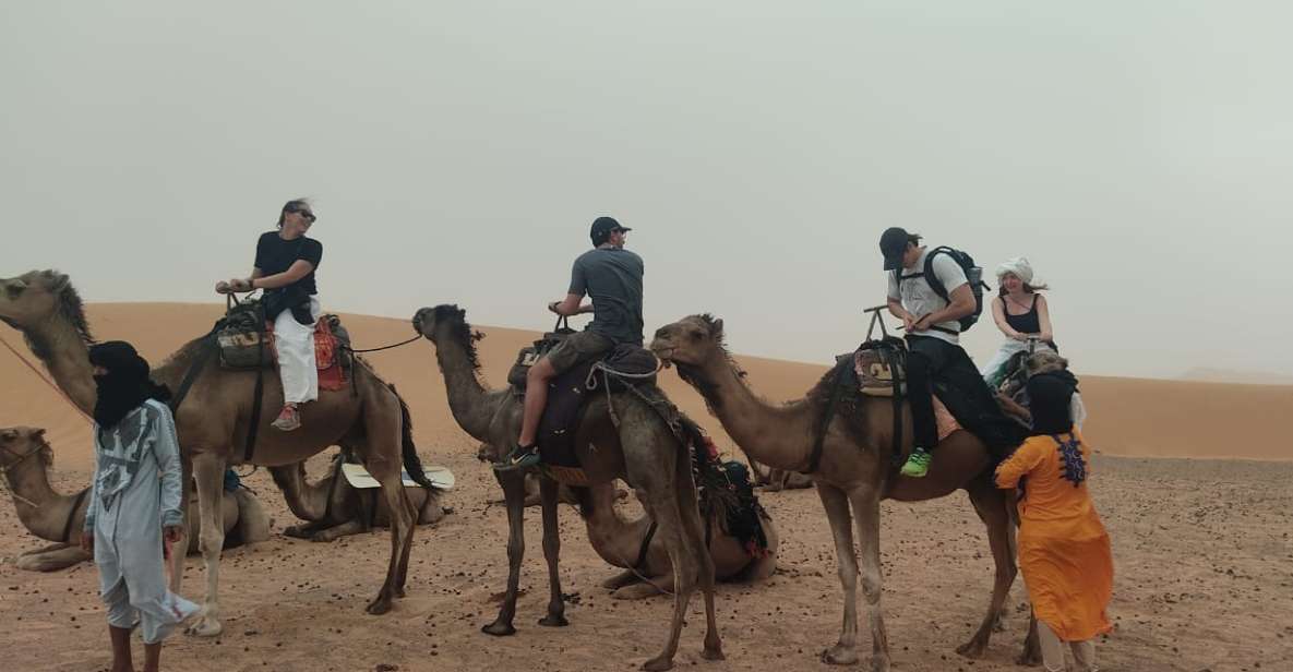 5 Days Desert Tour From Marrakech to Merzouga Dunes - Key Points